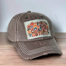 Load image into Gallery viewer, Retro - Bonfires, Pumpkins, Sweaters, Football -Patch Hat