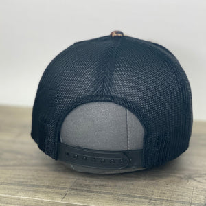 Leopard Print Game Day Patch Trucker Hat