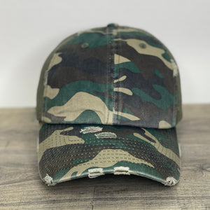 Camo, Maybe Swearing Will Help, Mesh Trucker Hat
