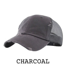 Load image into Gallery viewer, Take a Hike Patch Hat - Choose Hat Color - Mesh Baseball Cap - Hiking Baseball Cap - Adventure Seeker Hat