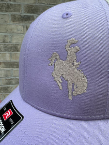 Embroidered Cowboy Cap, Richardson 115, Lilac Birch Mesh Trucker Hat