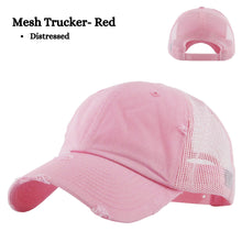 Load image into Gallery viewer, light pink trucker hat option