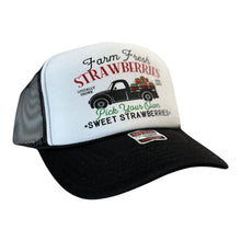 Load image into Gallery viewer, Fresh Strawberries Retro Trucker Hat