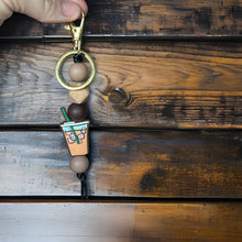 Load image into Gallery viewer, Iced Coffee Keychain