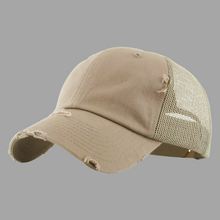 Load image into Gallery viewer, Low Profile and Unstructured Trucker Hat, Mesh back, Unisex