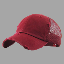 Load image into Gallery viewer, Low Profile and Unstructured Trucker Hat, Mesh back, Unisex