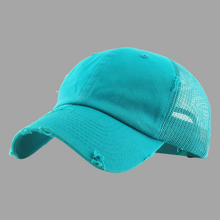 Load image into Gallery viewer, Low Profile and Unstructured Trucker Hat, Mesh back, Unisex