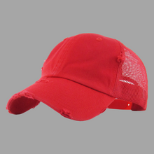 Load image into Gallery viewer, Low Profile and Unstructured Trucker Hat, Mesh back, Unisex