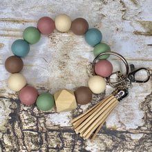 Load image into Gallery viewer, Surfside Silicone Wristlet Keychain