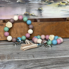 Load image into Gallery viewer, Surfside Silicone Wristlet Keychain