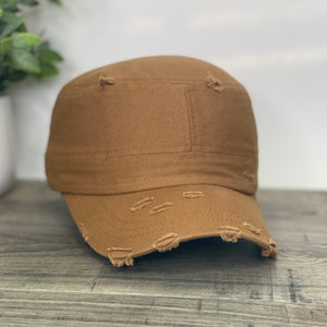 mustard cadet hat