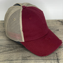Load image into Gallery viewer, Mesh High Ponytail Baseball Caps - Choose your Color