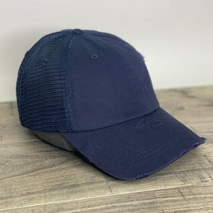 Mesh High Ponytail Baseball Caps - Choose your Color
