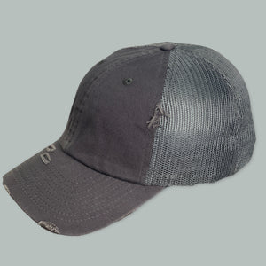 Low Profile and Unstructured Trucker Hat, Mesh back, Unisex