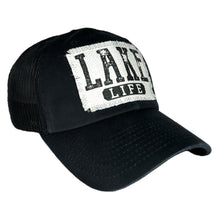 Load image into Gallery viewer, Lake Life, Vintage Lake Life Patch, Patch Hat, Women&#39;s Trucker Hat, Choose Your Hat Color
