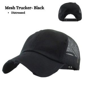 Something in the Orange patch hat - choose your color/style